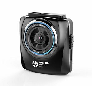 ヒューレットパッカード (hp) 200万画素ドライブレコーダー f350s Full HD 簡単取付 Gセンサー搭載 & 駐車監