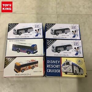 1円〜 訳あり トミカ ディズニーリゾートクルーザー、ラッピングバス (プー) 他