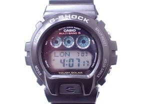 美品 稼働品 CASIO カシオ G-SHOCK GW-6900-1JF マルチバンド6 電波 タフソーラー メンズ 腕時計 E04132