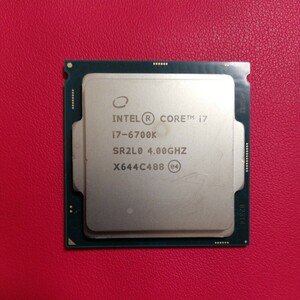 Intel Core i7 6700K SR2L0 4.00GHZ