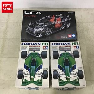 1円〜 タミヤ 1/20 ジョーダン 191 2点 1/24 フルビュー レクサス LFA