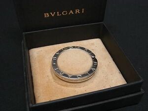 1円 ■美品■ BVLGARI ブルガリブルガリ SV925 キーリング ペンダントトップ ネックレストップ アクセサリー シルバー系 AW6453