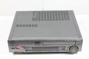 SONY ソニー Hi8 S-VHS WV-ST1 ビデオデッキ ダブルデッキ 97年製 【現状品】