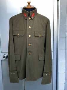 超特大 日本陸軍 中尉 三式 軍衣 冬衣 軍服 軍装 制服 帝国陸軍 将校 襟章 階級章 袖線 袖章