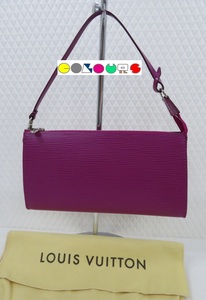 〔COLOURS〕 美品■ポシェット・アクセソワール■M5298L■エピ■グルナード■Louis Vuitton