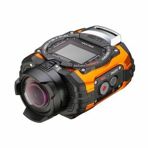 中古 １年保証 美品 RICOH WG-M1 オレンジ