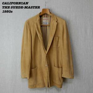 CALIFORNIAN THE SUEDE-MASTER Jacket 1950s Vintage カリフォルニアン スエードマスター ヌバックレザー レザージャケット ヴィンテージ