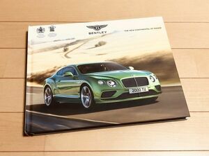 ◆◆◆【送料無料】『新品』 BENTLEY ベントレー コンチネンタル GT◆◆日本語版 超厚口カタログ（豪華ハードカバー） 2015年発行◆◆◆