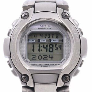 カシオ G-SHOCK MR-G フルメタル チタン クォーツ メンズ 腕時計 純正メタルバンド MRG-220T-1【いおき質店】