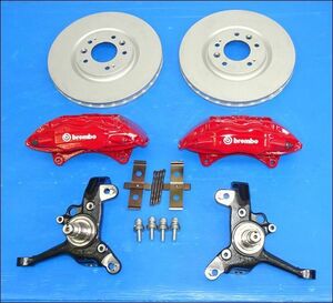 ■ RX-7 ( FD3S ) 用 フロント ランエボ ブレンボ brembo キャリパー 流用 取り付け フルキット ■