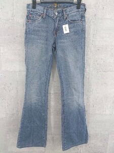 ◇ Seven For All Mankind セブンフォーオールマンカインド USA製 ジーンズ デニム パンツ 24 インディゴ レディース