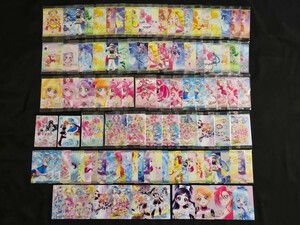 プリキュア シリーズ カード ウエハース 104枚 大量まとめセット N R SR HR MR SSR 色々 pretty cure