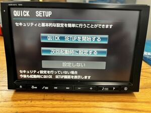 動作確認済み　トヨタ　メモリーナビ HDDフルセグ Bluetooth DVD CD NHZN-X61G