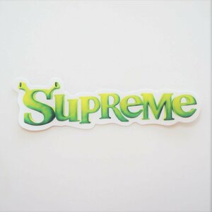 Supreme Shrek Sticker ! シュプリームステッカー ボックスロゴ Box logo スマホケースに　シュレック