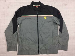 プーマ PUMA スポーツ × フェラーリ Ferrari バイカラー レーシング モータースポーツ ジャケット メンズ 裏地メッシュ ナイロン XL