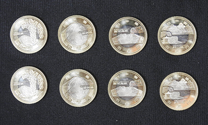 平成25年 Japanese 47 prefectures coin program 五百円貨幣 8枚セット