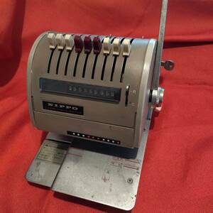 NIPPO L TYPE CHECK WRITER (小切手発行機)中古。