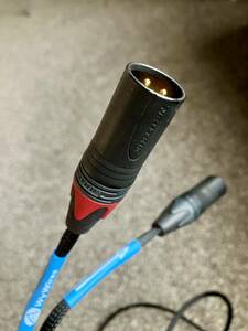 WyWires BLUE SERIES 6ft (1.8m) XLR バランスインターコネクトケーブル・ペア【中古】