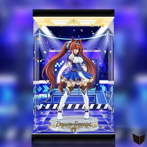 ウマ娘 プリティーダービー ダイワスカーレット 1/7スケール マックスファクトリー ☆専用☆ フィギュアケース LED 照明 展示 ショーケース