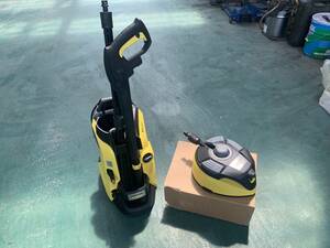 ケルヒャー(KARCHER) 高圧洗浄機 K5 プレミアムサイレント (東日本/50Hz地域用)　静音モデル 水冷式 1.603-540.0　中古品