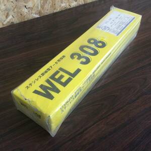【WH-0362】未使用 日本ウエルディング ステンレス鋼被覆アーク溶接棒 WEL 308 φ3.2X350mm 5.0Kg WEL308 
