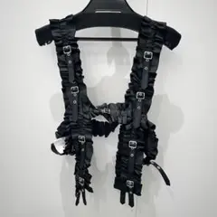 23FW Noir kei ninomiya フリルハーネス