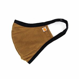 Carhartt (カーハート) マスク 布マスク Cotton Blend Ear Loop Face Mask Carhartt Brown