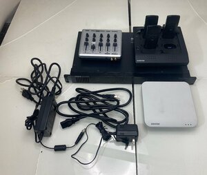 # OG # SHURE シュアー Audio Network Interface MXWANI4 WIRELESS TRANSMITTER MXW6/0 Z12 ×3台 MXWNCS4 4ポート #O-230331