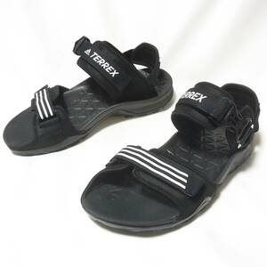 洗浄済 adidas サイプレックス ウルトラ DLX サンダル 27.5cm◎CYPREX ULTRA SANDAL DLX◎履き口少しリペアあり◎EF0016