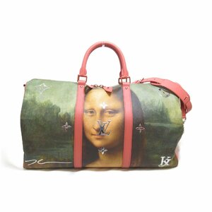 ルイ・ヴィトン モナリザ キーポル・バンドリエール50 ブランドオフ LOUIS VUITTON ボストンバッグ マスターズコレクション 中古 メンズ