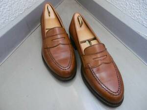 PEAL&CO BROOKS BROTHERS　ピール&コー ブルックスブラザーズ 　ローファー　シューズ　レディース　ENGLAND製　6.5C　23.5cm位