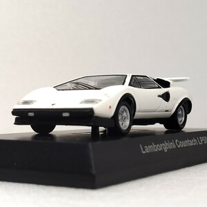京商 1/64 ランボルギーニ カウンタック LP500S Lamborghini Countach スーパーカー クラシック　イタリア車 ホワイト　白　1円〜 052103