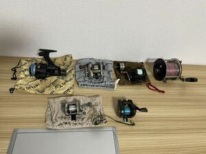 リール まとめ売り 6点 DAIWA ダイワ SHIMANO シマノ PENN スピニングリール ベイトリールなど まとめて 釣り用品 状態不明