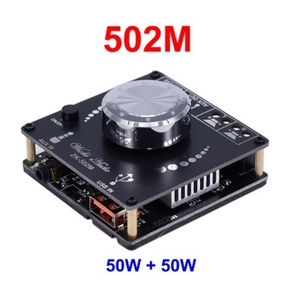 価格対策 DIY 基盤 502M TPA3116D2 50W+50w bluetooth 5.0 オーディオ パワーアンプ ステレオ ハイファイ Dデジタル 音楽アンプ C496