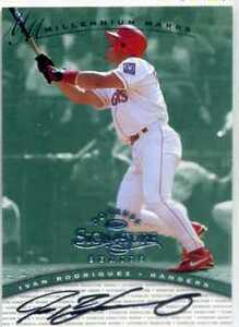 IVAN RODRIGUEZ　1997 Donruss Signatures　直筆サインカード