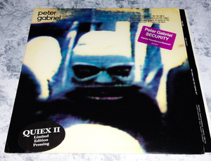 即決◎概ねニアミント激レアPromoのみQuiex II高音質盤Peter Gabriel / Security
