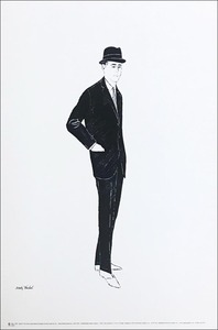 ポスター アンディ ウォーホル Male Fashion Figure c1960