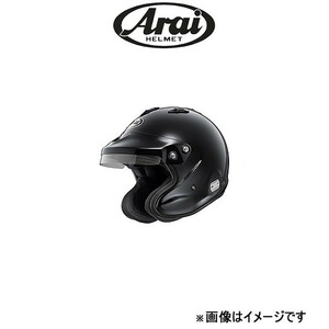 アライ 4輪競技専用 オープンフェイス ヘルメット ラリー用 サイズXL GP-J3 8859 ブラック Arai