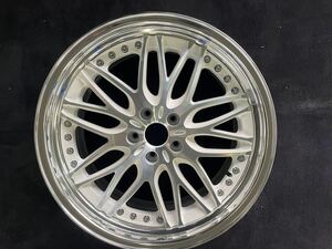 新品展示品！レオンハルト ビューゲル 20×9J＋36（MID disk）4本set シロポリ 5/114.3 bugel usdm stance スーパースター 深リム 5穴114.3