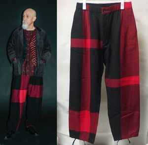 18AW Engineered Garments エンジニアードガーメンツ Balloon Pant Big Plaid Worsted Wool Flannel バルーン パンツ S