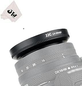 JJC HN-40 レンズフード ねじ込む式 Nikon Nikkor Z DX 16-50mm F3.5-6.3 VR レン