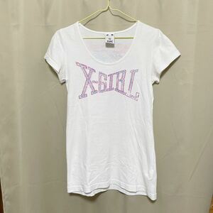 X-GIRL 半袖　Tシャツ　2 M エックスガール　カットソー