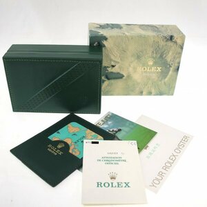 ◆ 希少 1円 ～ ROLEX / ロレックス 16233 シール 空箱 純正BOX ギャラ付き 付属多数 クレーター柄 145799