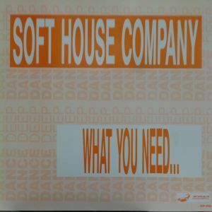 12inchレコード SOFT HOUSE COMPANY / WHAT YOU NEED...