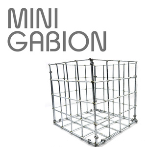 MINI GABION ミニガビオン　15×15×15ｃｍ　3個セット