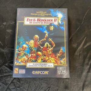 PC-9801 3.5インチソフト AD&D EYE OF THE BEHOLDER II:THE LEGEND OF DARKMOON 3.5 2HD FD Advanced Dungeons & Dragons