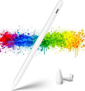 【 iPadペンシル 超急速充電】タッチペン iPad スタイラスペン pencil ワイヤレス タッチスイッチ 傾き感知/磁気吸着充電式/誤作動防止機能