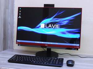 【LAVIE PC-DA770HAR】最新Win11★快適Core i7-7500U★高速1TB SSD & 余裕16GBメモリ★地デジTV 即使用可能★Office2021★23.8型液晶★