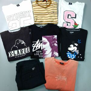 8点おまとめ 卸売 ステューシー エイプ エクストララージ Tシャツ スウェット パンツ 90s 00s ストリート 古着卸