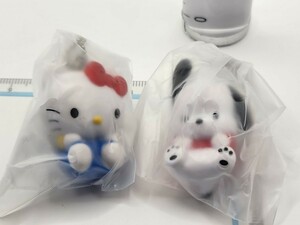 サンリオ すってんころりん マスコット フィギュア ポチャッコ キティちゃん[231130検]HALLOKittyシナモロールPOCHACCOキキララ ガシャポン